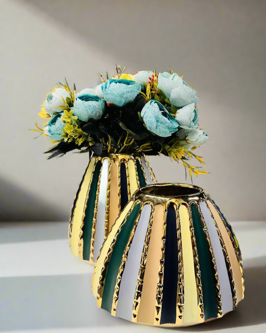 Multicolor Vase (Set of 2)