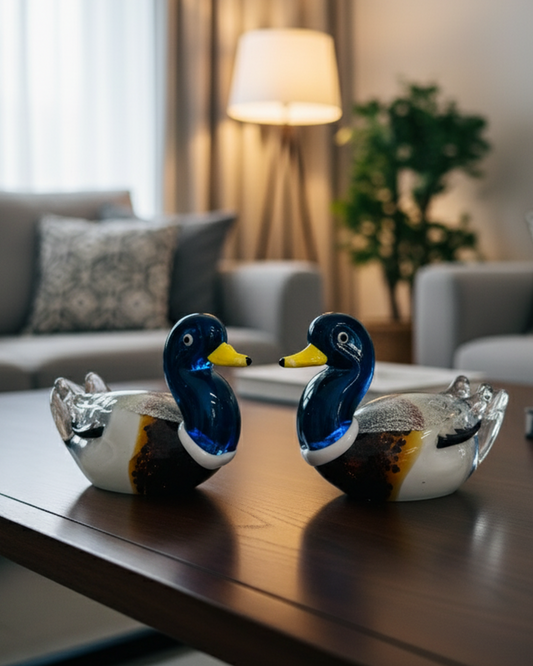 Glass Duck (Set of 2)