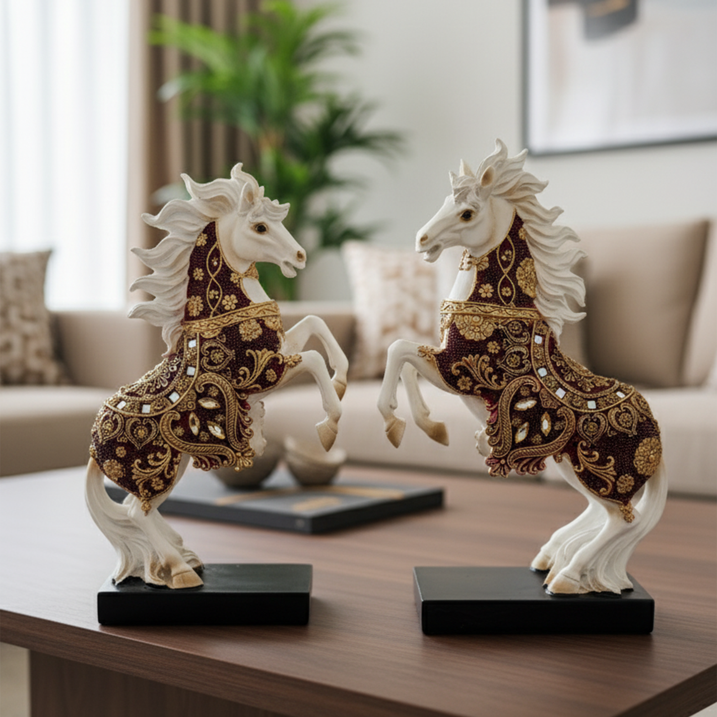 White Horse ( set of 2)